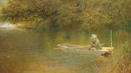 Zufriedenheit, eine Ecke eines Norfolk Broad